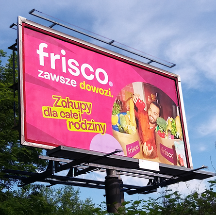 Billboard Frisco – kampania wizerunkowa